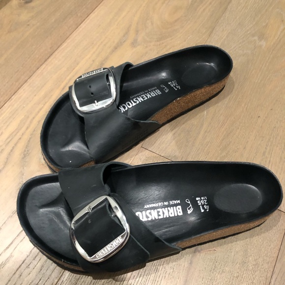 Birkenstock black slides - size 41 - Picture 2 of 3